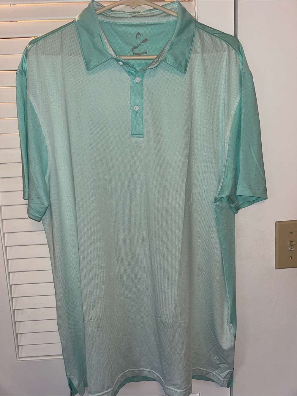 Head Men's Aqua Polo Shirt